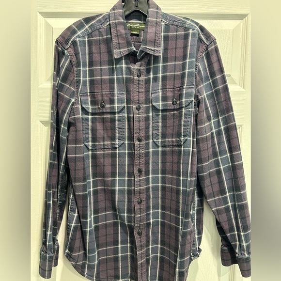 Eddie Bauer Men’s Medium Button Down Flannel. - Picture 1 of 5